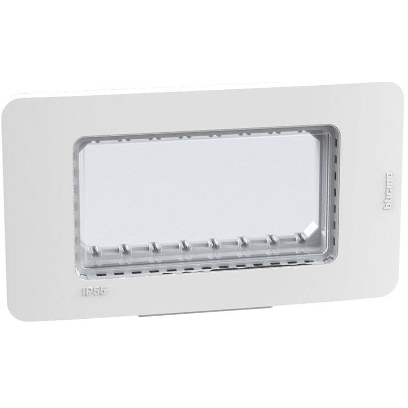 MATIX GO Placca stagna IP55 4 moduli bianca 28604W - grigia 28604G MATIX GO Placca stagna IP55 4 moduli bianca 28604W - grigia 28604G